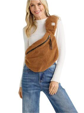 Free People FP Movement Overachiever Sherpa Sling Bag